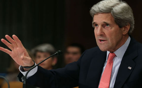   مصر اليوم - كيري يعلن عن موافقة سلفاكيرعلى السفر الى أثيوبيا