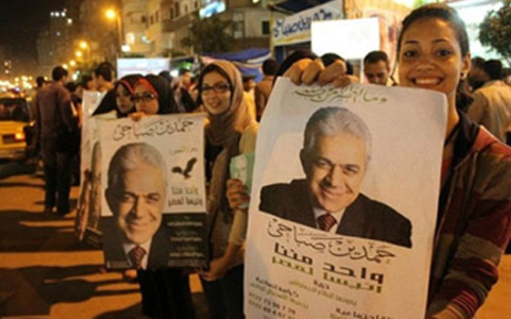 مصر اليوم - حملة صباحي تنفي منعه من زيارة مصانع الغزل في كفر الدوَّار