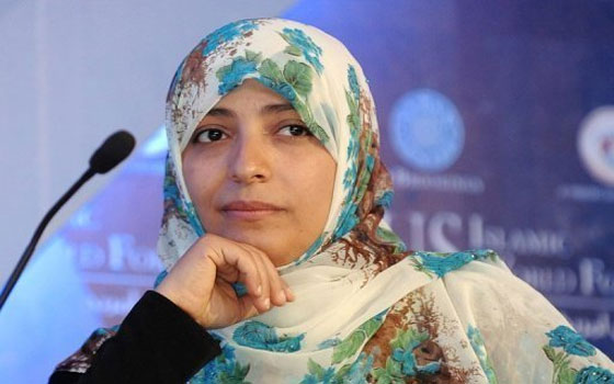   مصر اليوم - توكل كرمان تستنكر إقرار صباحي بنتيجة الانتخابات الرئاسيّة