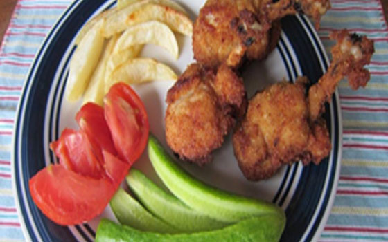   مصر اليوم - أجنحة دجاج مقليه