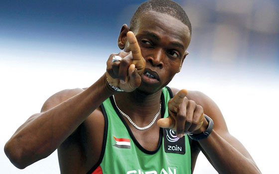   مصر اليوم - السوداني كاكي يحتلُّ المركز الثالث في الدوري الماسي لألعاب القوى