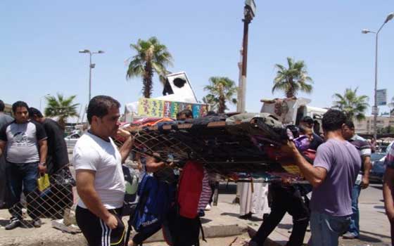 مصر اليوم - تواصل حملات إزالة الإشغالات من الشوارع والميادين في سوهاج والمنيا