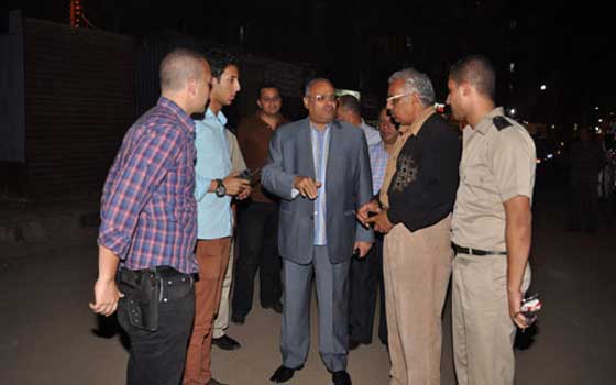 مصر اليوم - محافظ بني سويف يشرف على تجميل منطقة محي الدين