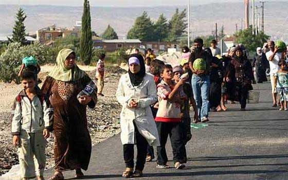   مصر اليوم - إستمرار تدفق اللاجئين السوريين إلى الأردن