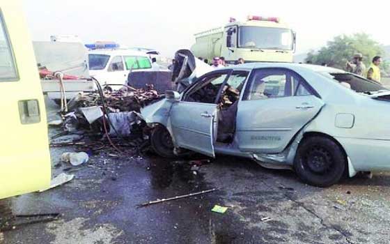   مصر اليوم - مقتل 4 أشخاص واصابة 10 آخرين في حادث تصادم على الطريق الدولي