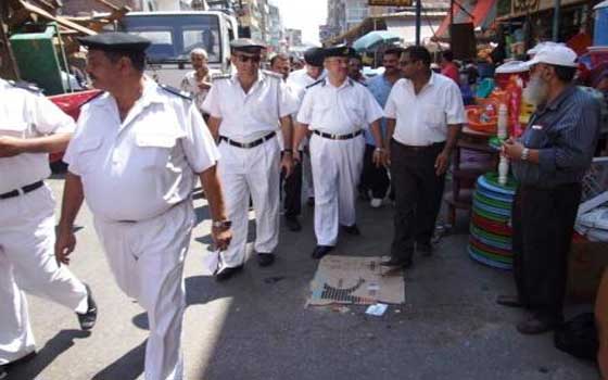   مصر اليوم - حملة أمنيَّة لإزالة إشغالات منطقة وسط البلد التاريخيَّة