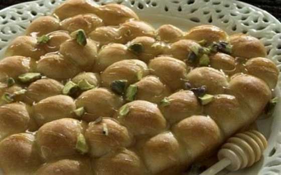   مصر اليوم - حلوى خلية النحل بالفالبريسو