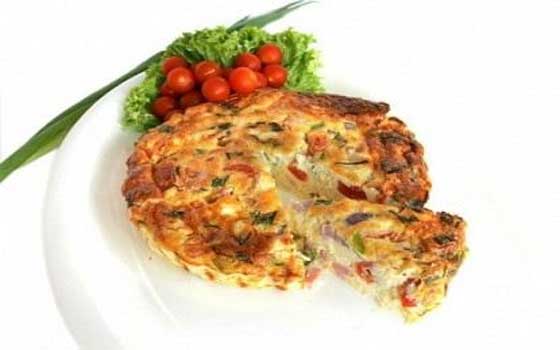   مصر اليوم - تحضير فيرتاتا الجبن والخضار