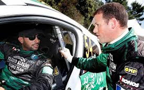   مصر اليوم - يزيد الراجحي يشارك في رالي سردينيا الايطالي