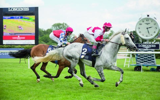   مصر اليوم - أميرتو بطل الجولة الرابعة لجائزة رئيس الإمارات للخيول في ألمانيا