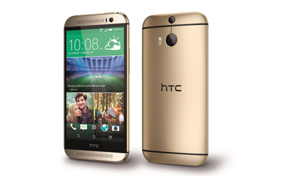 مصر اليوم - دو تطرح الهاتف إتش تي سي ون إم 8 باللون الذهبي