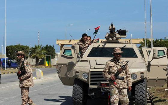   مصر اليوم - وقفة أحتجاجية بمدينة ليبية ضد أختطاف مسؤول بالتعليم التقني والفني