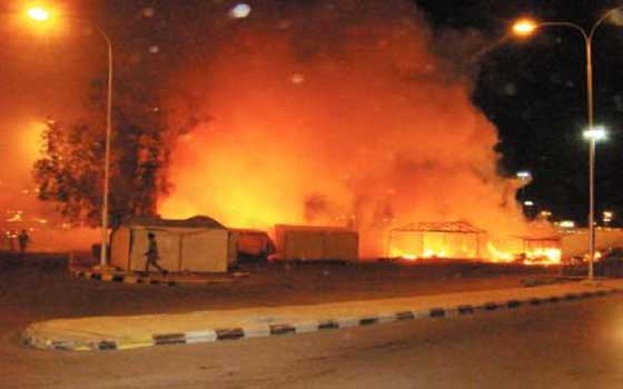   مصر اليوم - السيطرة على حريق في سوق ناصر في بورسعيد