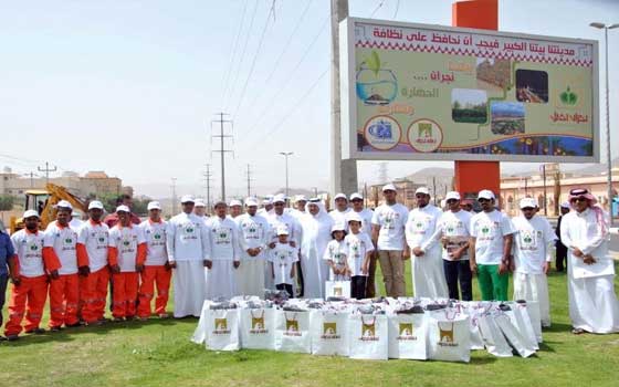   مصر اليوم - انطلاق حملة  شركاء من أجل بيئة أجمل لنظافة نجران السعودية