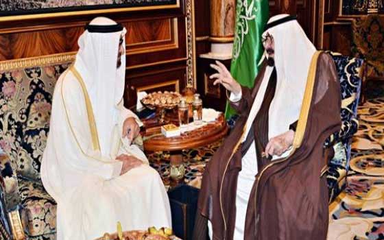   مصر اليوم - الملك عبدالله بن عبدالعزيز يبحث العلاقات المشتركة مع ولي عهد أبوظبي