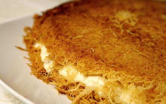   مصر اليوم - الكنافة بالقشدة