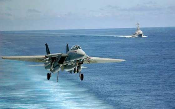   مصر اليوم - تحطم طائرة تابعة للبحرية الأميركية في المحيط الهادي