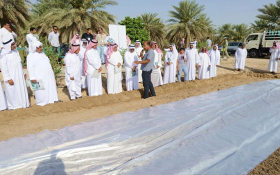   مصر اليوم - الري والصرف في الأحساء تنفذ برنامج اليوم الحقلي للمزارعين