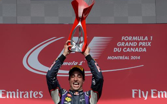   مصر اليوم - الإسترالي ريكياردو يحرز المركز الأول للمرة الأولى في مسيرته