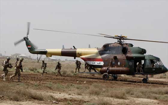   مصر اليوم - طائرات الجيش العراقي تقصف مناطق يسيطر عليها تنظيم داعش غربي الموصل