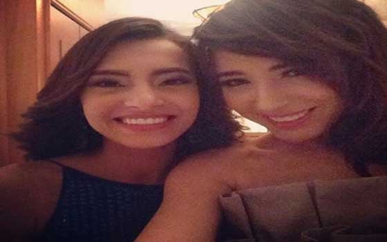   مصر اليوم - ساندي تنشر صورة سيلفي لها مع كارمن سليمان عبر تويتر