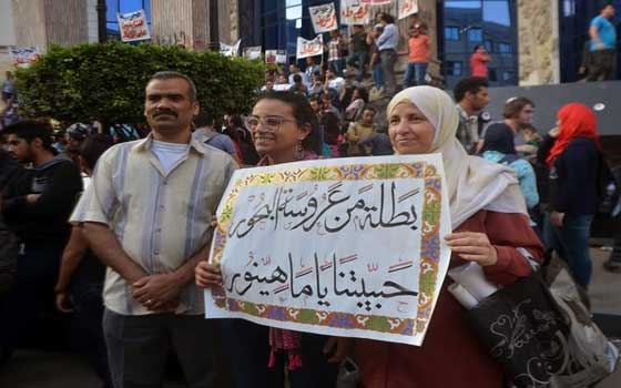   مصر اليوم - ماهينور ترفض الإفراج عنها بعفو رئاسي من السيسي مُطالبةً بإلغاء قانون التظاهر