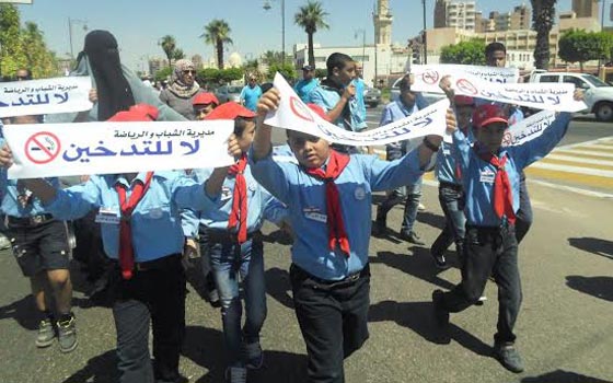 مصر اليوم - الكشّافة البحريّة تنظّم مهرجان ضد التحرّش في السويس