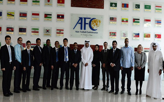 مصر اليوم - الإتحاد الأسيوي لكرة القدم يشيد بخطط تطوير التحكيم الأردني