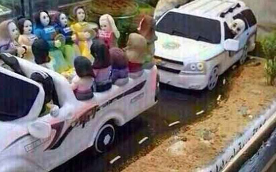   مصر اليوم - كعكة المرأة التي تقود السيارة تثير أزمة في السعودية