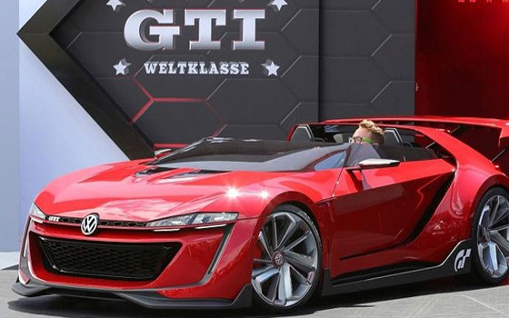   مصر اليوم - فولكس فاغن خارقة مستوحاة من ألعاب سوني