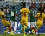   مصر اليوم - المكسيك تعبر الكاميرون بهدف اوريبي بيرالتا
