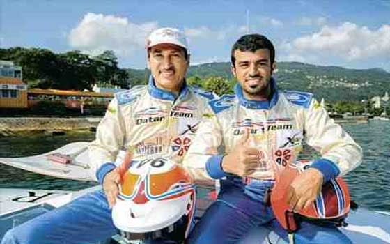   مصر اليوم - طاقم قطر 94 بقيادة الثنائي النصر يصل ستريسا الإيطالية