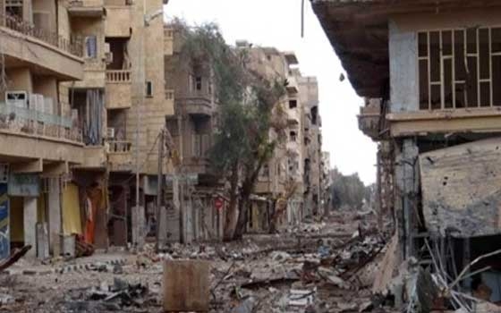   مصر اليوم - قصفُ أحياء دمشق وريفها واستهداف مناطق في درعا وإدلب بالبراميّل المتفجرة