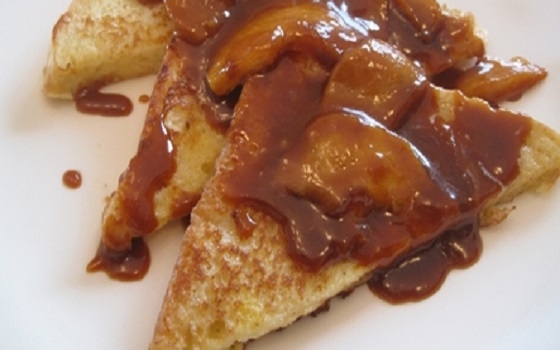   مصر اليوم - التوست الحلو مع التفاح