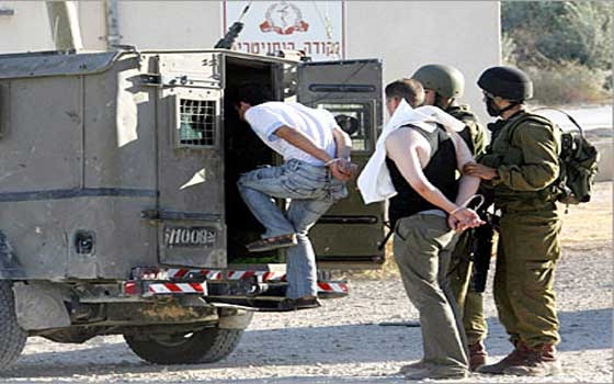   مصر اليوم - القوات الإسرائيلية تعتقل العشرات من الفلسطينيين في الضفة