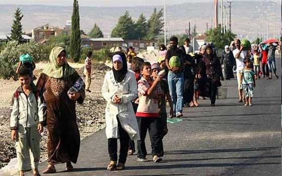   مصر اليوم - إستمرار تدفق اللاجئين السوريين إلى الأردن