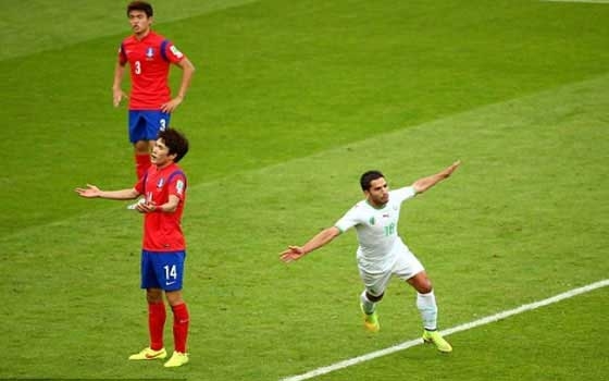   مصر اليوم - المنتخب الجزائريّ يسحق كوريا الجنوبيَّة في مونديال كأس العالم