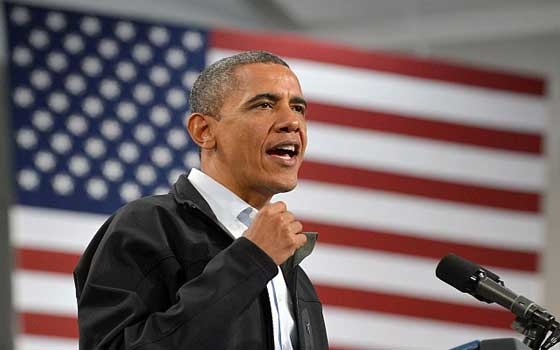   مصر اليوم - أوباما يلمح لإمكانية اتخاذ إجراء عسكري في العراق