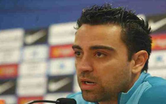   مصر اليوم - نادي العربي لاتفاق مع تشافي هيرنانديز قائد نادي برشلونة