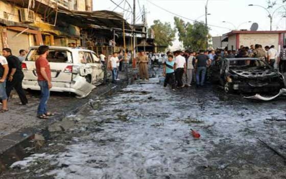   مصر اليوم - مقتل 19 عراقيًا في تفجير أنتحاري في حي الكاظمية في بغداد