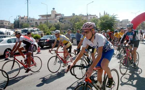   مصر اليوم - فريق دمشق أ يفوز بالمركز الأول في سباقات الجولان للدرَّاجات