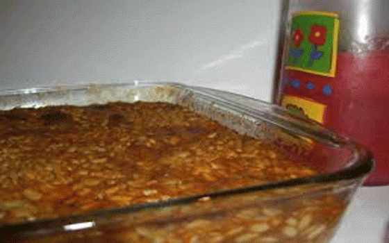   مصر اليوم - صينية لسان عصفور بكباب الحلة