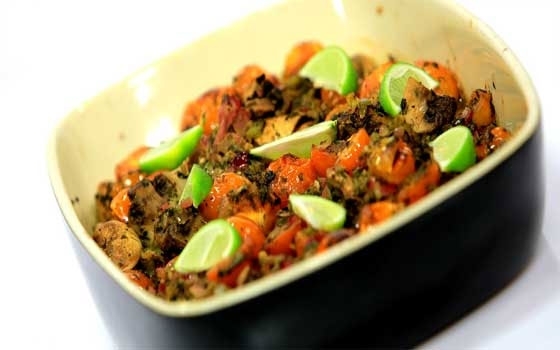   مصر اليوم - طاجن السمك بالمشروم