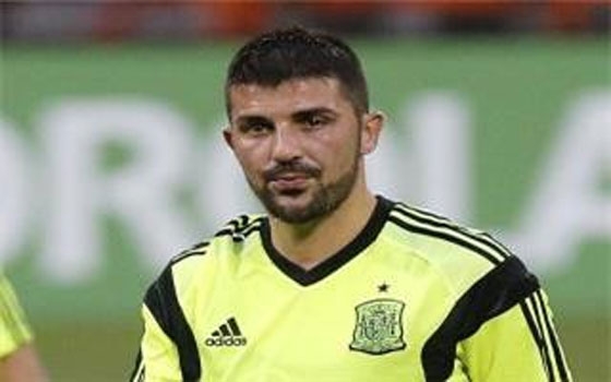   مصر اليوم - ديفيد فيا يودع المنتخب الإسباني بهدف رائع