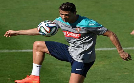   مصر اليوم - كريستيانو يتدرب بصورة طبيعية مع البرتغال