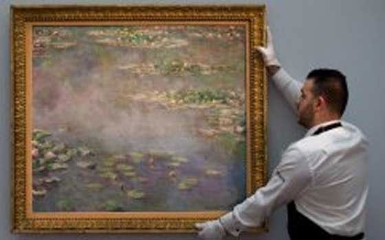   مصر اليوم - بيع لوحة للرسام الفرنسي لكلود مونيه بـ54 مليون دولار
