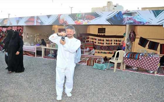   مصر اليوم - انطلاق ملتقى الحرف و الصناعات اليدوية في المدينة المنورة السعودية