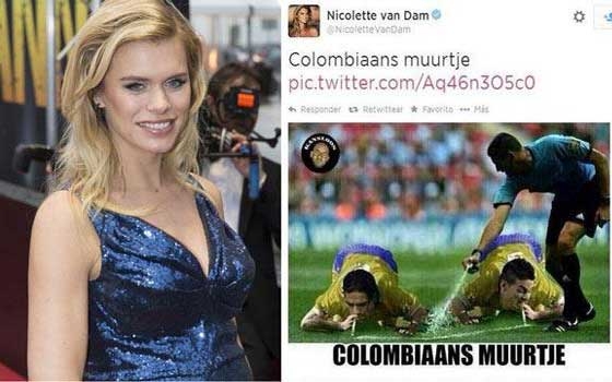   مصر اليوم - استقالة الممثلة الهولندية نيكوليت من اليونيسف بسبب تغريدة الكوكايين