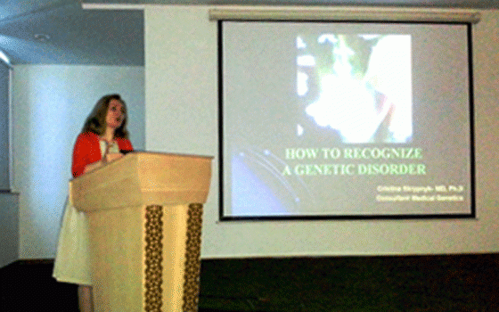   مصر اليوم - محاضرة لمنسوبي الصحةفي البحرين حول التعرف على الأمراض الوراثية