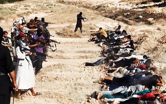   مصر اليوم - هيومن رايتس تحدد موقع إعدام لجنود عراقيين بايدي جهاديين في تكريت